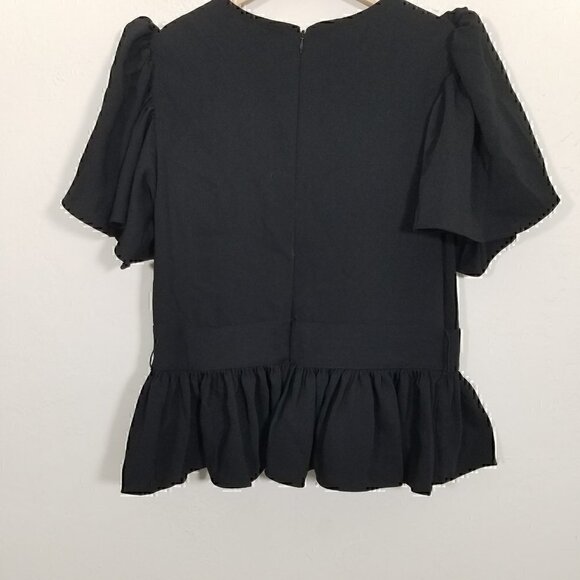 NWT Express Top Blouse Black Size S - Picture 5 of 5